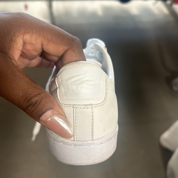 White Lacoste Sneakers - Picture 4 of 5